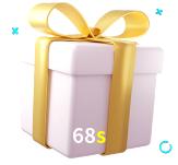 Receba seus bônus de boas-vindas no 68s