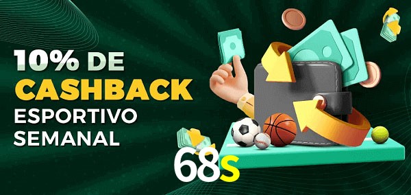 10% de bônus de cashback na 68s